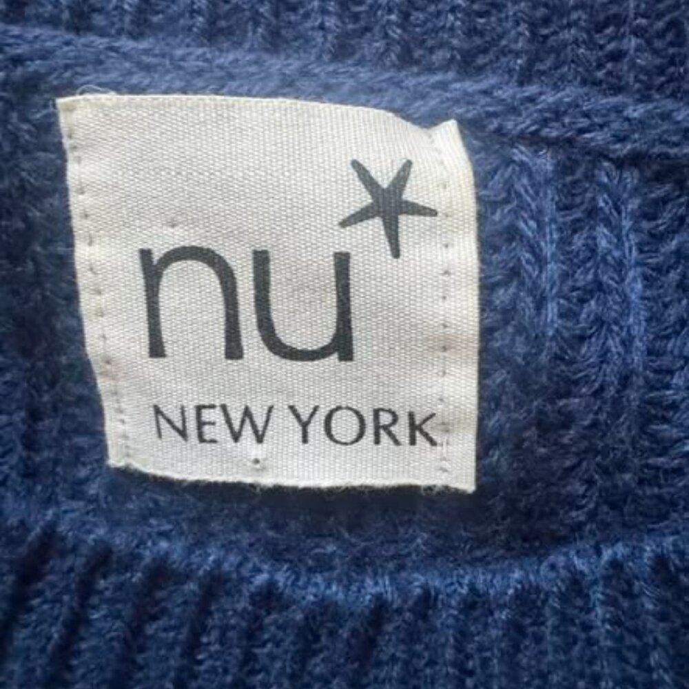 BLUE CROP SWEATER - Picture 4 of 4